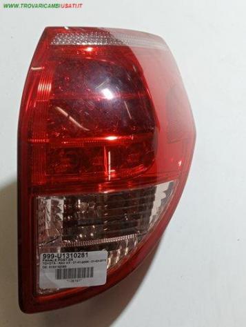 FANALE POST.DX  999-U1310281 Parti elettriche  Fanaleria  Fanali  Fanale post. dx. TOYOTA - RAV 4 II - 01-01-2006 - 01-03-2010