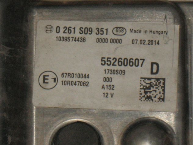 0261S09351 ECU ALFA MITO GIULIETTA 1.4 ME17.3.0 55260607 D 55260607D - Foto 2