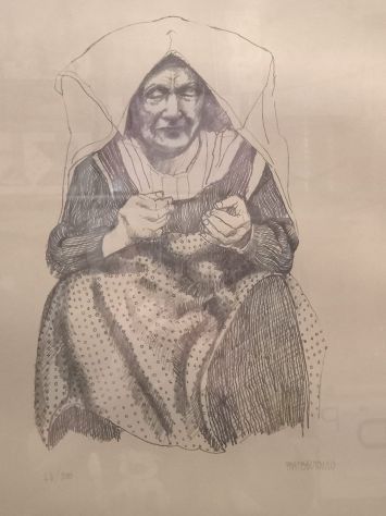QUADRO STAMPA / DISEGNO ANTIQUARIATO CON CORNICE FIRMATO e NUMERATO - Foto 6