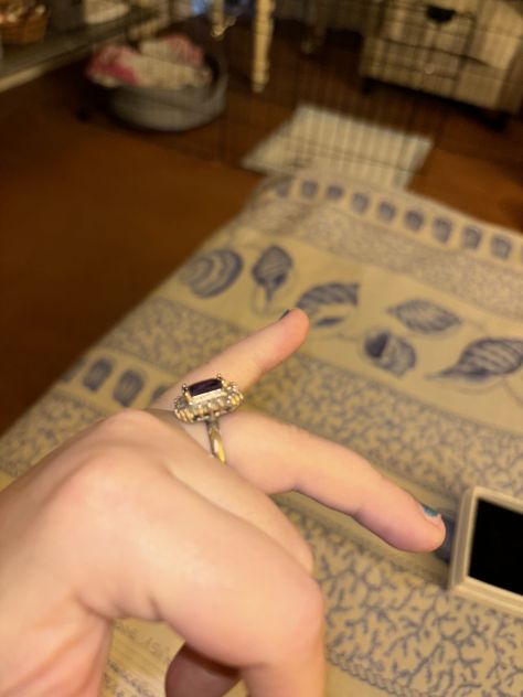 ANELLO IN OTTIME CONDIZIONI,MISURA REGOLABILE,BIGIOTTERIA,DA DONNA,IN METALLO E - Foto 7