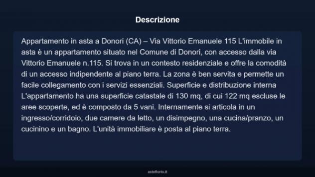 Immobile in asta di 122 m² in vendita a Donori - Foto 10