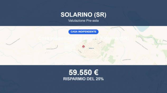 Immobile in asta di 214 m² con più di 5 locali in vendita a Solarino