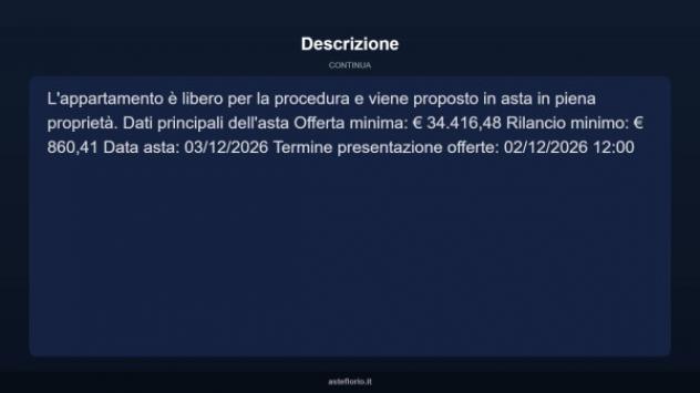 Immobile in asta di 58 m² in vendita a Taranto - Foto 14