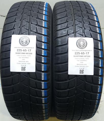 2 GOMME 225 65 17 SUMITOMO A72252