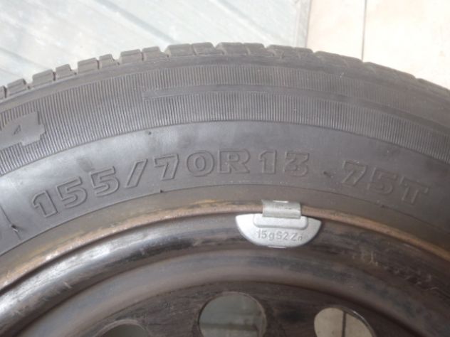 Pneumatico con cerchio 155/70 r13 (gomma di scorta) - Foto 3