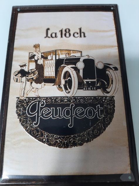 PEUGEOT LA 18 CH IN RILIEVO - Foto 2