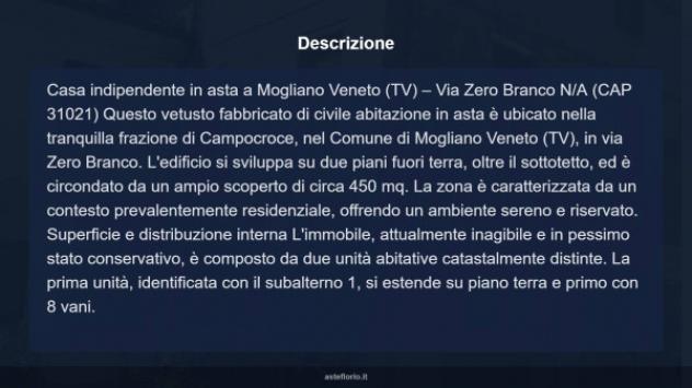 Immobile in asta di 450 m² con più di 5 locali in vendita a Mogliano Veneto - Foto 17