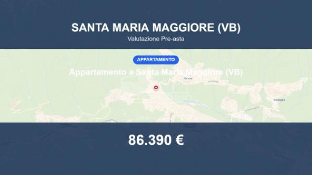 Immobile in asta di 209 m², box auto in vendita a Santa Maria Maggiore