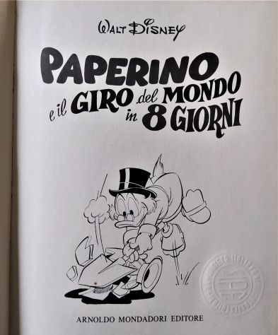Paperino e il Giro del Mondo in 8 Giorni-Ed Mondadori 1977- - Foto 3