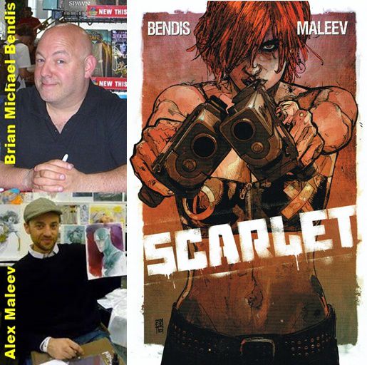 SCARLET PRIMO VOLUME 1, BENDIS-MALEEV, PANINI COMICS 2011.