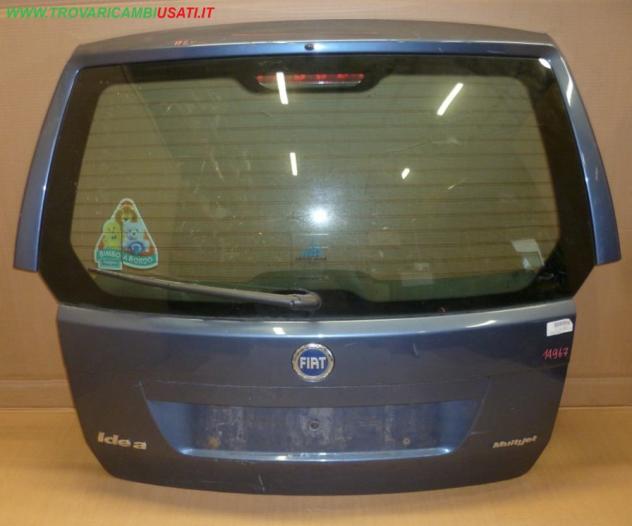 PORTELLO BLU MET. STEMMA BLU FIAT IDEA (2S/4D)- No Serratura - No maniglia  Carrozzeria  Lamierati esterni  Portello  Portello post. FIAT - IDEA - 01-