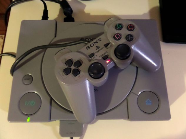 Joypad Playstation SCPH 1180 (anno 1997) analogici concavi, raro! - Foto 6