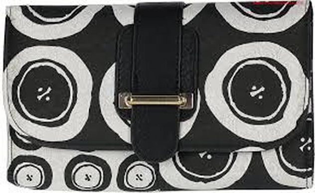 Portafoglio Desigual Mone Lengueta Black &amp; White - Foto 5