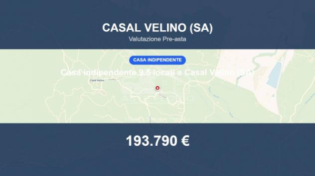 Immobile in asta di 135 m² con più di 5 locali e box auto in vendita a Casal Velino