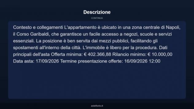 Immobile in asta di 143 m² in vendita a Napoli - Foto 4