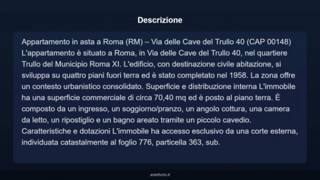 Immobile in asta di 70 m² in vendita a Roma - Foto 16