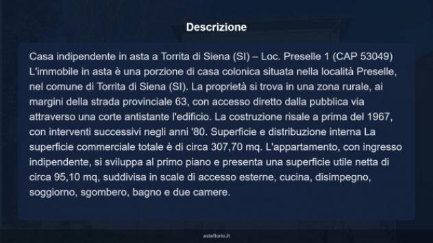Immobile in asta di 307 m² con più di 5 locali in vendita a Torrita di Siena - Foto 5