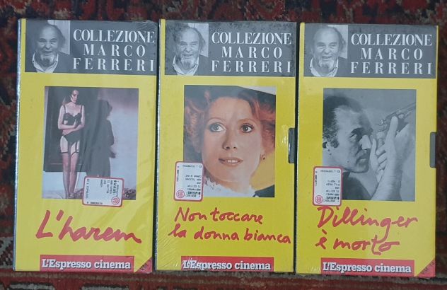 L'Espresso cinema Collezione Marco Ferreri lotto 3 VHS