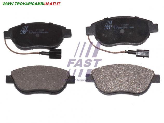 PASTIGLIE FRENO FIAT DOBLO 09 ANTERIORE 2-SENSORI FT29144 Meccanica  Impianto frenante  Freni  Pastiglie freni pos ABARTH - 500 CABRIO - 2010  2016, F