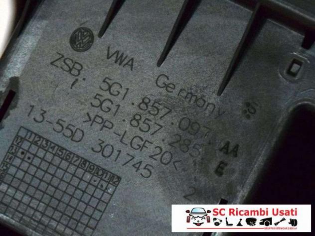 Cassetto Vano Portaoggetti Dx Volkswagen Golf 7 5G1857097AA - 06184 - Foto 4
