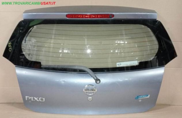 PORTELLO POST. AZZURRO MET (1 B.ll)  Carrozzeria  Lamierati esterni  Portello  Portello post. NISSAN - PIXO - 01-04-2009 - 01-07-2013
