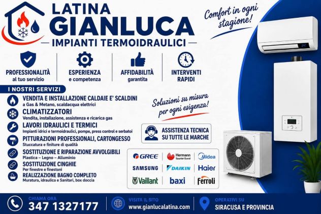 Idraulico,climatizzatori, pitturazione,avvolgibile - Foto 4
