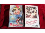 VHS ECLECTA PINOCCHIO e BIANCANEVE e altre