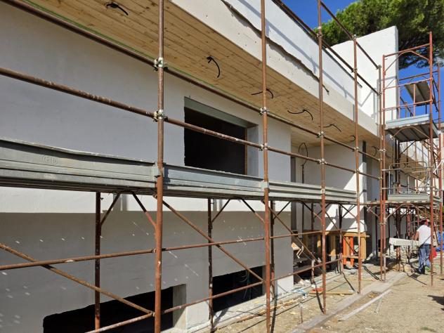 CINQUALE, vendesi in esclusiva di vendita 2 villette indipendenti e affiancate di nuova costruzione (bioedilizia) con giardino, terrazza e solarium: s - Foto 4