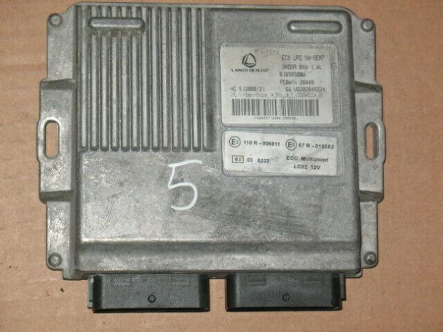 61656500W ECU skoda bxw 1.4 lpg gpl 61656500w sw:vg202045g24