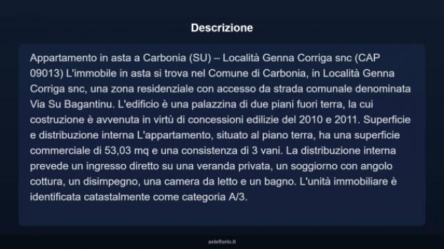 Immobile in asta di 53 m² in vendita a Carbonia - Foto 15