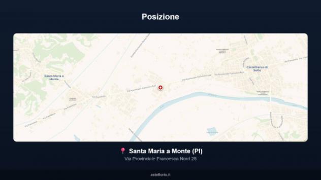 Immobile in asta di 689 m² in vendita a Santa Maria a Monte - Foto 3