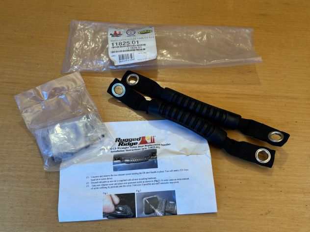 Jeep Wrangler CJ TJ - Maniglie Portiere e Tetto Rugged Ridge NUOVE