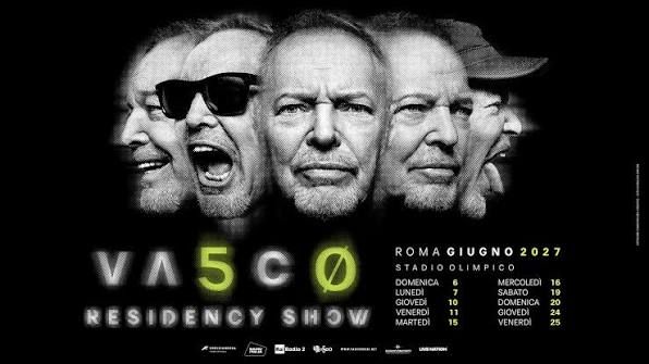 4 biglietti PRATO GOLD concerto VASCO ROSSI Roma 19.06.2027