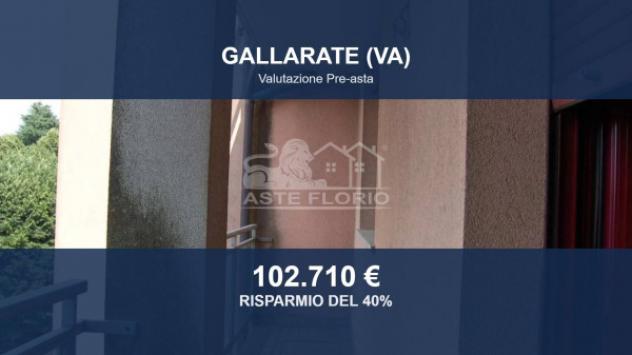 Immobile in asta di 103 m², box auto doppio in vendita a Gallarate