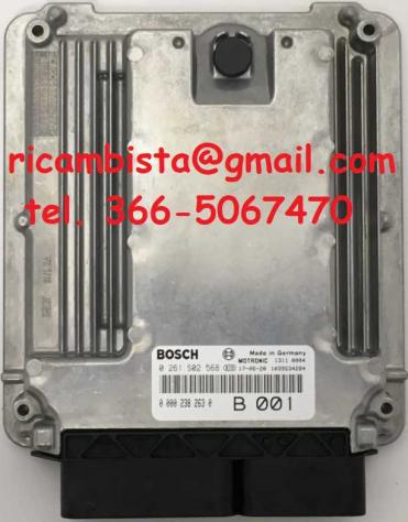 0261S02568 Ferrari 458 centralina motore Bosch 00002382630