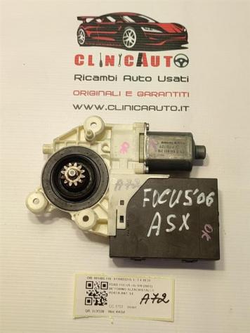 MOTORINO ALZAVETRO ANTERIORE SINISTRO FORD Focus S. Wagon 3° Serie 981405-110 0130822215 KKDA (0408) - Foto 3