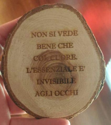 dischi  di legno rustico decoupage sottobicchieri addobbi matrimonio - Foto 7