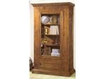 Vetrinetta 1 porta 1 cassetto stile arte povera cod 11408