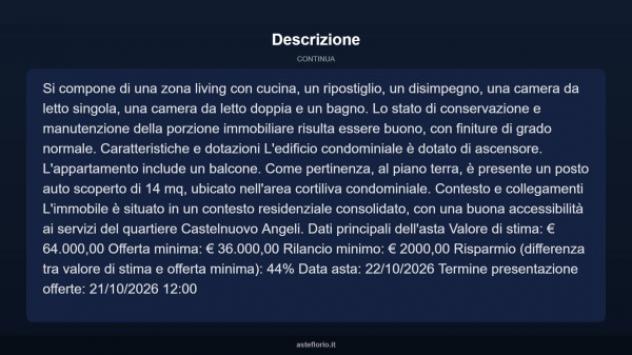 Immobile in asta di 73 m² in vendita a Mantova - Foto 10