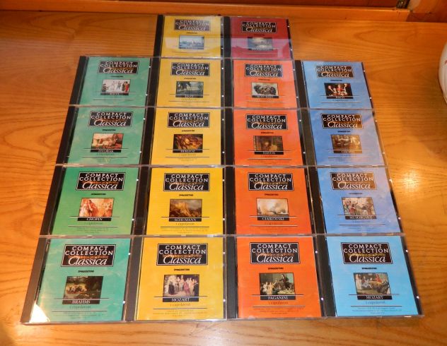 18 numeri Compact Collection Classica DeAgostini