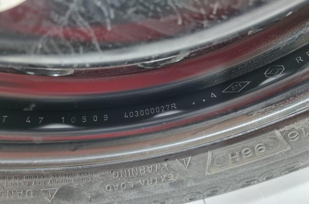 KIT RUOTA DI SCORTA RENAULT Scenic Serie 403000027R (0916) - Foto 8