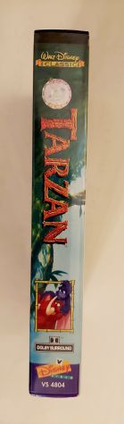 VHS I Classici Walt Disney TARZAN(ITA 2000)VS 4804 Edgar Burroughs Phil Collins - Foto 2