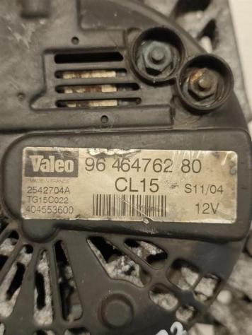 ALTERNATORE CITROEN C3 Pluriel 9646476280 8HZ diesel 1398 (03) - Foto 3