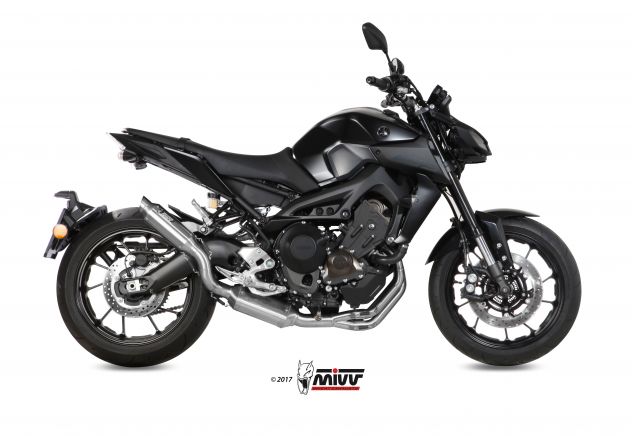 Terminale di scarico per Yamaha Mt 09 Mivv X-M1 Oval Suono Akrapovic titanio - Foto 3