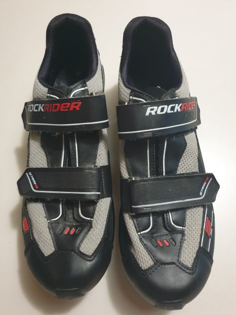 Scarpe da ciclismo Rockrider con attacchi nr 42