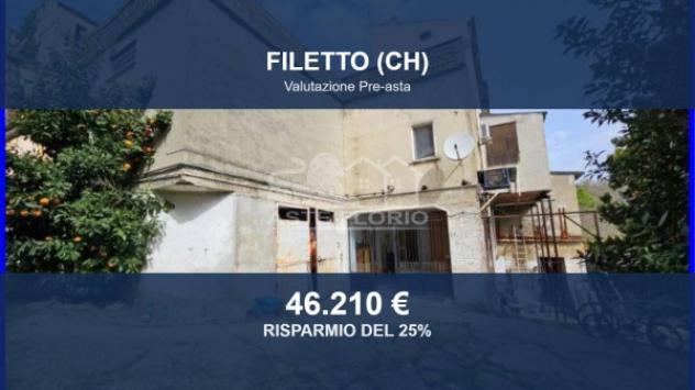 Immobile in asta di 115 m², box auto doppio in vendita a Filetto