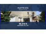 Immobile in asta di 115 m², box auto doppio in vendita a Filetto