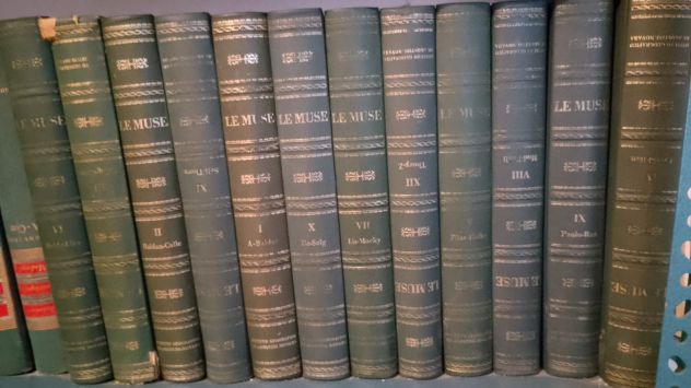 Enciclopedia d'Arte "LE MUSE" (De Agostini) - Opera Completa 12 Volumi Vintage