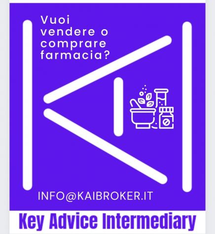 Vendesi piccola farmacia pressi LAquila