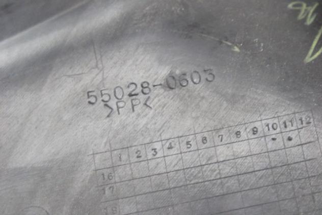 KAWASAKI NINJA 650 550280603 CARENA COVER LATERALE DESTRA EX650KA2 17 - 19 REAR RIGHT FAIRING - Foto 4